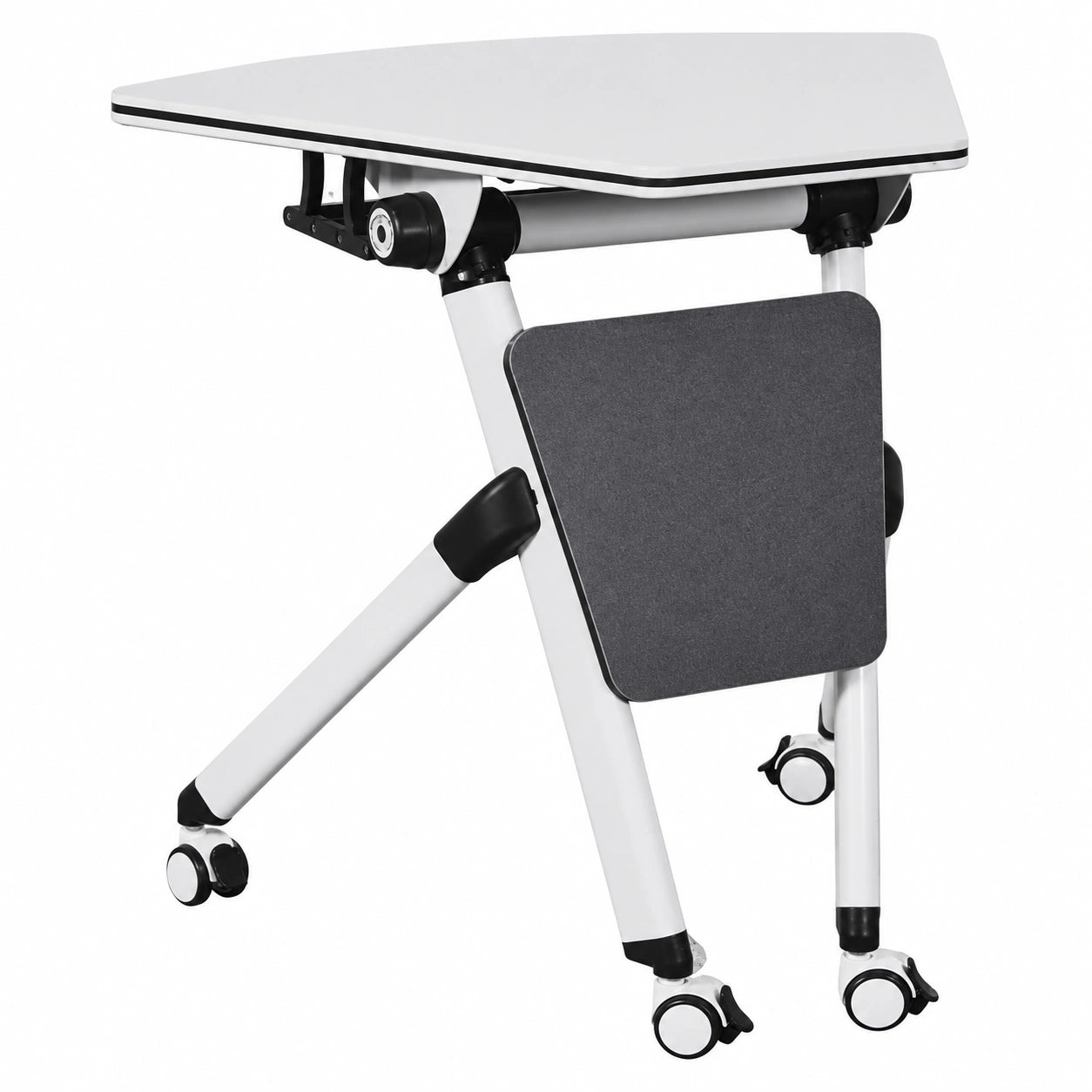 Flexibler Konferenztisch mit Rollen für Teamarbeit und Schulung