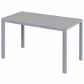 Moderner WPC Gartentisch 110x70 cm für 4-6 Personen, Wetterfest und UV-beständig
