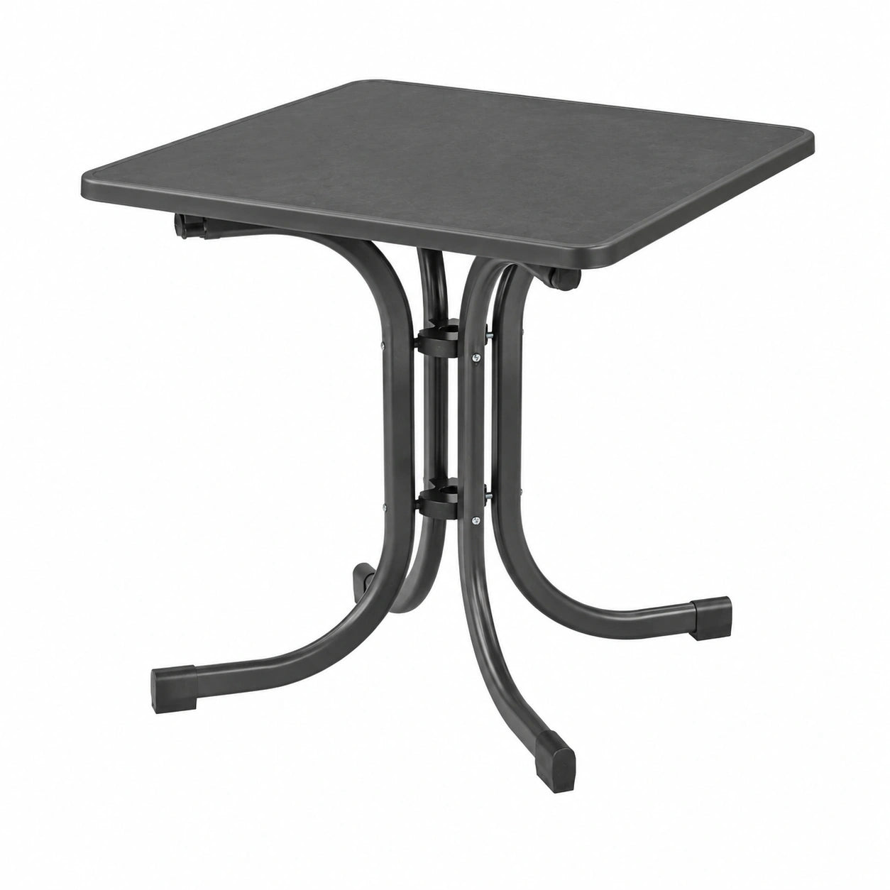 Moderner Klapptisch 70x70 cm in Anthrazit