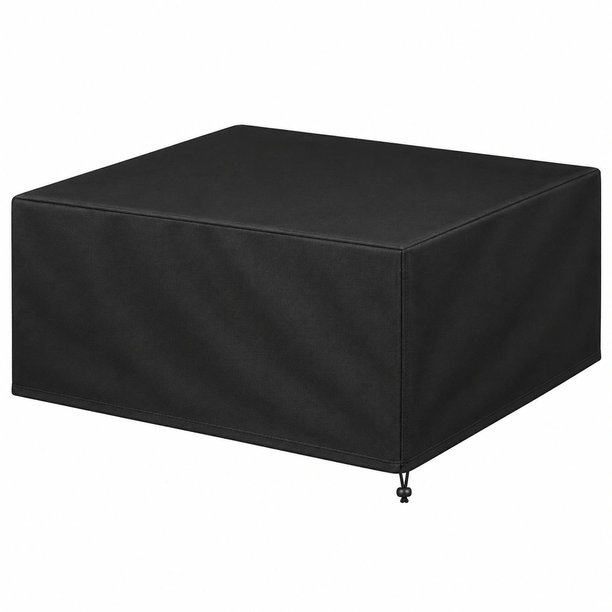 Wasserdichte Billardtischabdeckung aus Polyester für 9ft Rechtecktisch, Schwarz