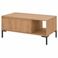 Moderner Couchtisch aus Artisan Eiche - Modell Korsika, 100x43x60 cm